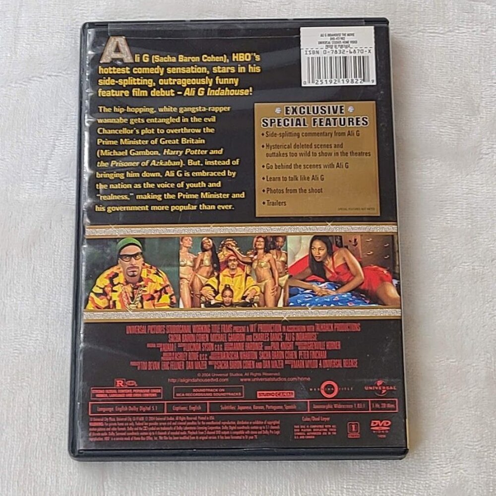 Ali G Indahouse The Movie 2002 DVD Widescreen Edition 2004 Sacha Baron Cohen - Picture 5 of 7
